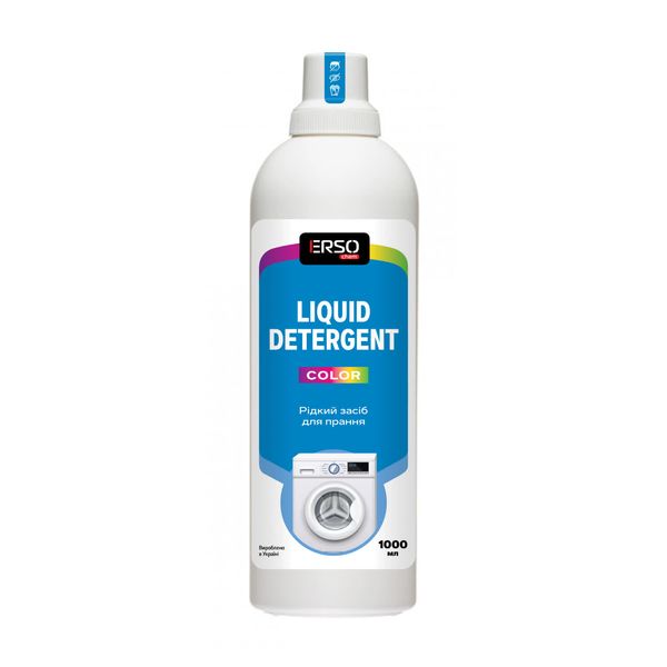 Рідкий пральний засіб для кольорових речей Liquid Detergent Color 1 л LDC.01 фото